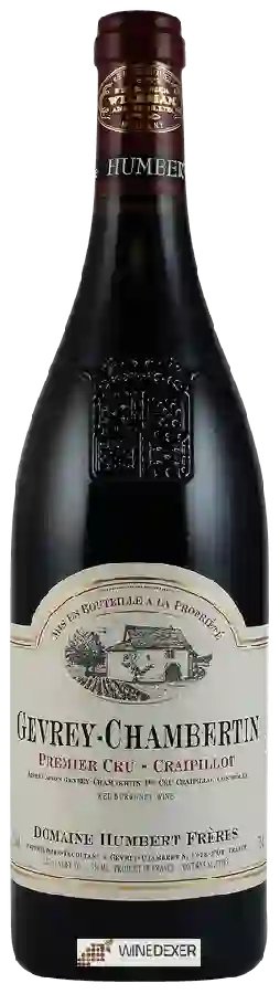 Domaine Humbert Frères - Gevrey-Chambertin Premier Cru 'Craipillot' Domaine Humbert Frères - Gevrey-Chambertin Premier Cru 'Craipillot'