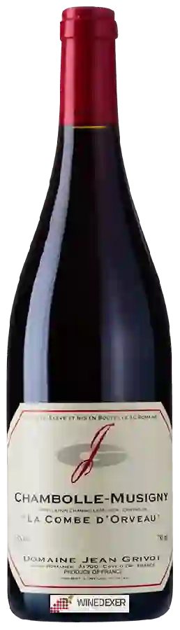 Domaine Jean Grivot - Chambolle-Musigny La Combe d'Orveau Domaine Jean Grivot - Chambolle-Musigny La Combe d'Orveau