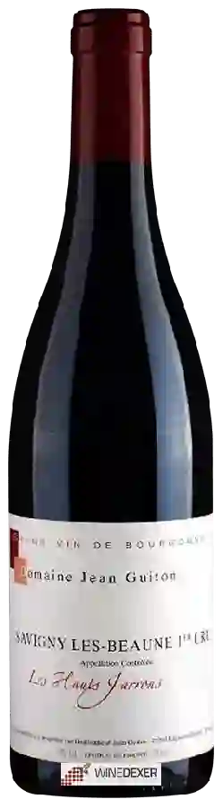 Domaine Jean Guiton - Savigny-lès-Beaune 1er Cru 'Les Hauts Jarrons' Domaine Jean Guiton - Savigny-lès-Beaune 1er Cru 'Les Hauts Jarrons'