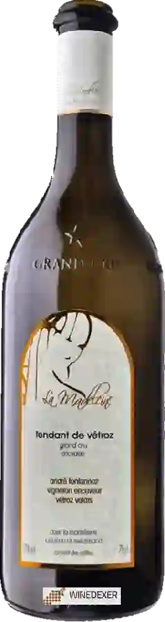 Winery La Madeleine - Fendant de Vétroz Grand Cru Winery La Madeleine - Fendant de Vétroz Grand Cru