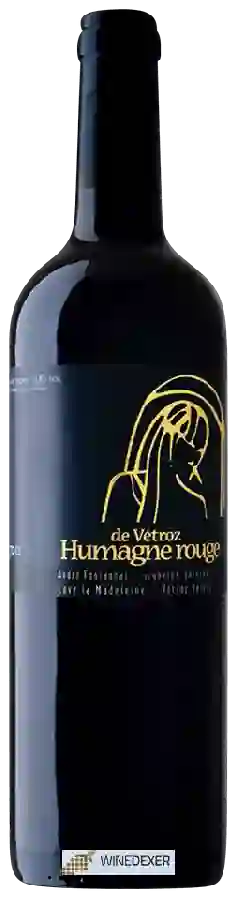 Winery La Madeleine - Humagne Rouge de Vétroz