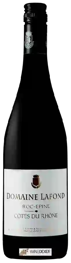 Domaine Lafond - Côtes du Rhône Roc-Epine Domaine Lafond - Côtes du Rhône Roc-Epine