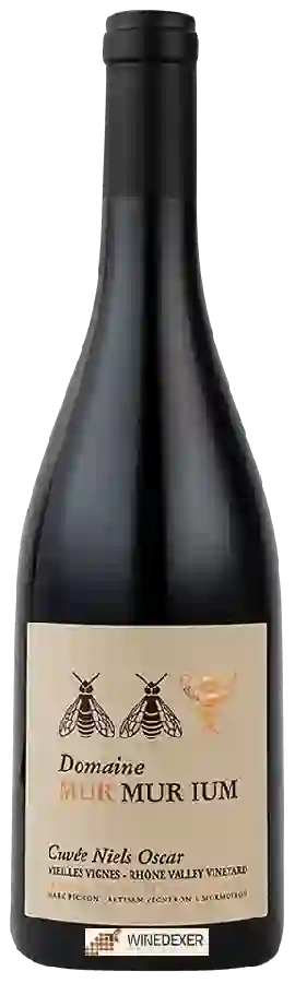 Domaine Le Mur-Mur-Ium - Cuvée Niels Oscar Vieilles Vignes Rhone Valley Vineyard Domaine Le Mur-Mur-Ium - Cuvée Niels Oscar Vieilles Vignes Rhone Valley Vineyard