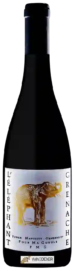 Domaine Le Mur-Mur-Ium - L'Éléphant Grenache Domaine Le Mur-Mur-Ium - L'Éléphant Grenache