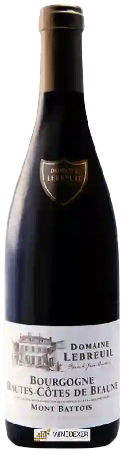 Domaine Lebreuil - Mont Battois Bourgogne Hautes-Côtes de Beaune Rouge Domaine Lebreuil - Mont Battois Bourgogne Hautes-Côtes de Beaune Rouge