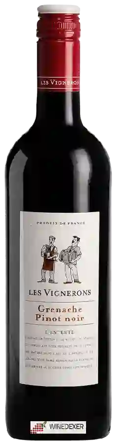 Winery Les Vignerons - L'Entente Grenache - Pinot Noir Winery Les Vignerons - L'Entente Grenache - Pinot Noir