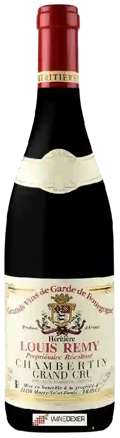 Domaine Louis Remy - Chambertin Grand Cru