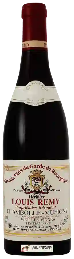 Domaine Louis Remy - Vieilles Vignes Chambolle-Musigny 'Les Fremières' Domaine Louis Remy - Vieilles Vignes Chambolle-Musigny 'Les Fremières'
