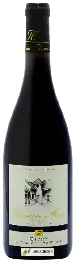 Domaine Masse - Le Creuzot - Monopole Givry Rouge Domaine Masse - Le Creuzot - Monopole Givry Rouge