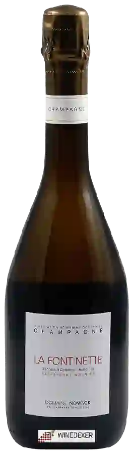 Domaine Nowack - La Fontinette Extra Brut Meunier Champagne
