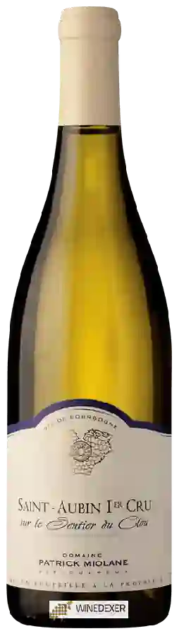 Winery Patrick Miolane - Saint-Aubin 1er Cru 'Sur le Sentier du Clou' Winery Patrick Miolane - Saint-Aubin 1er Cru 'Sur le Sentier du Clou'