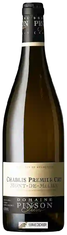 Domaine Pinson - Chablis Premier Cru 'Mont-de-Milieu' Domaine Pinson - Chablis Premier Cru 'Mont-de-Milieu'