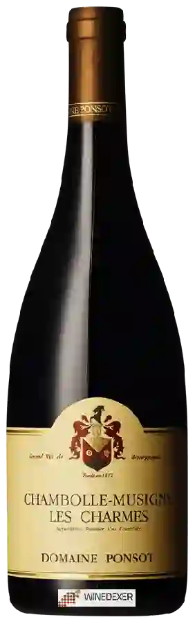 Domaine Ponsot - Chambolle-Musigny Premier Cru Les Charmes Domaine Ponsot - Chambolle-Musigny Premier Cru Les Charmes