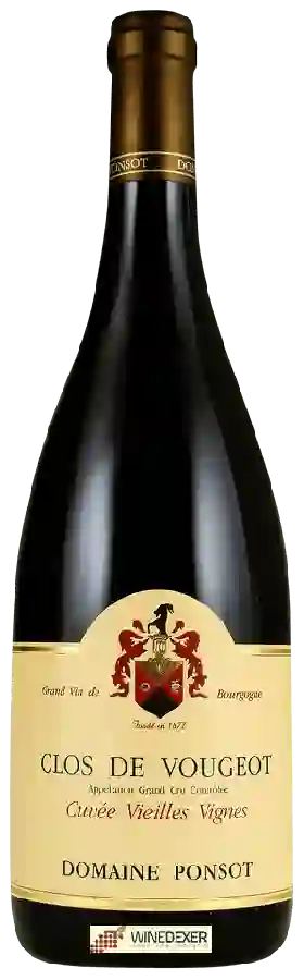 Domaine Ponsot - Clos de Vougeot Grand Cru Cuvée Vieilles Vignes