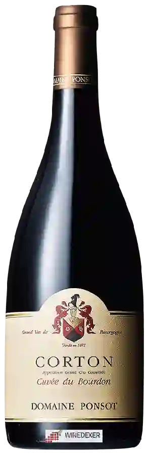 Domaine Ponsot - Corton Grand Cru Cuvée du Bourdon Domaine Ponsot - Corton Grand Cru Cuvée du Bourdon