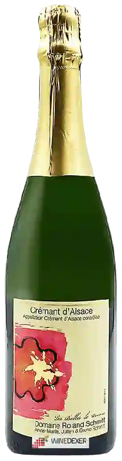 Domaine Roland Schmitt - Les Bulles de Noémie Crémant d'Alsace Domaine Roland Schmitt - Les Bulles de Noémie Crémant d'Alsace