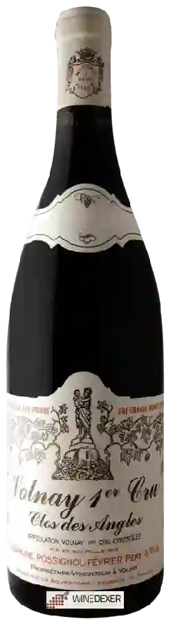 Domaine Rossignol-Février Père & Fils - Volnay 1er Cru 'Clos des Angles' Domaine Rossignol-Février Père & Fils - Volnay 1er Cru 'Clos des Angles'