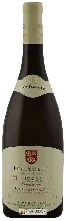 Winery Roux Père & Fils - Meursault Premier Cru Clos Des Poruzots Winery Roux Père & Fils - Meursault Premier Cru Clos Des Poruzots