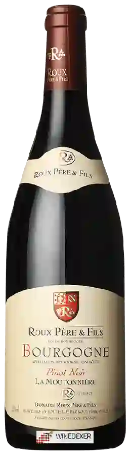 Winery Roux Père & Fils - Pinot Noir Bourgogne La Moutonnière