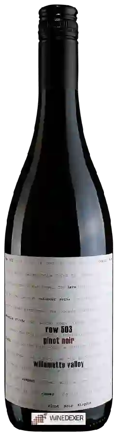 Winery Row 503 - Pinot Noir