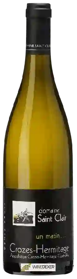 Winery Saint Clair - Un Matin Crozes-Hermitage