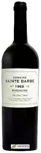 Winery Sainte Barbe - Rivesaltes Doux Naturel