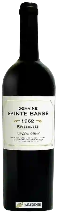 Winery Sainte Barbe - Rivesaltes Doux Naturel Winery Sainte Barbe - Rivesaltes Doux Naturel
