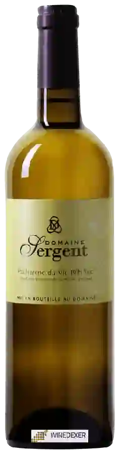 Domaine Sergent - Pacherenc du Vic-Bilh Sec Domaine Sergent - Pacherenc du Vic-Bilh Sec