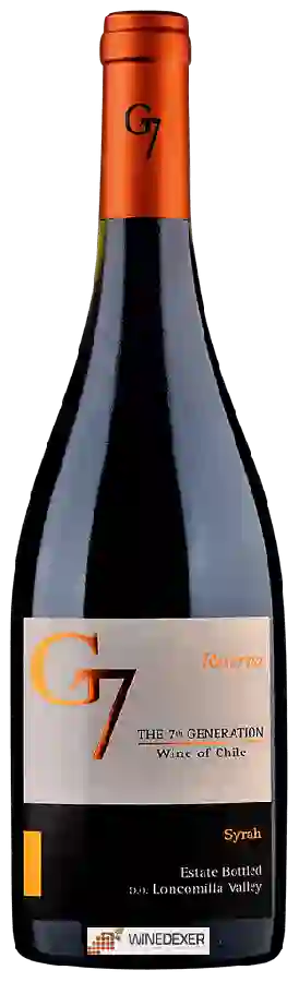 Winery The 7th Generation - G7 - Reserva Shiraz/Syrah Winery The 7th Generation - G7 - Reserva Shiraz/Syrah