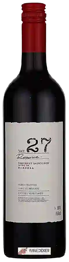 Winery Vat 27 - Reserve Cabernet Sauvignon - Merlot