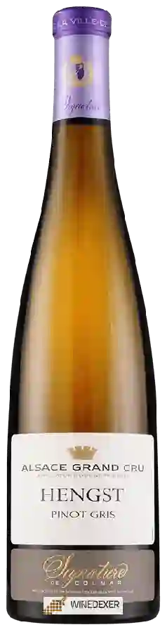 Domaine Viticole de la Ville de Colmar - Signature de Colmar Pinot Gris Alsace Grand Cru 'Hengst' Domaine Viticole de la Ville de Colmar - Signature de Colmar Pinot Gris Alsace Grand Cru 'Hengst'