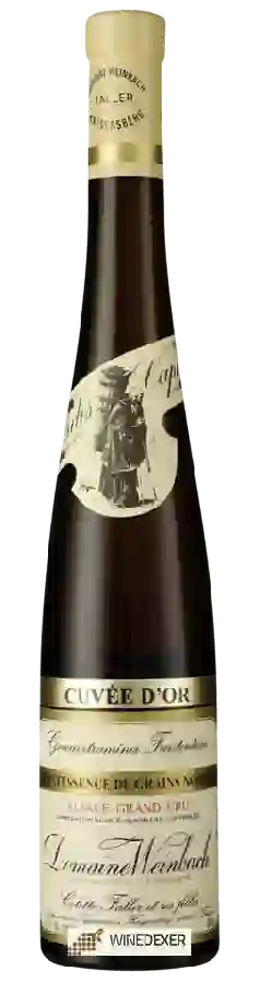 Domaine Weinbach - Gewürztraminer Alsace Grand Cru Furstentum Quintessence de Grains Nobles Cuvée D'Or