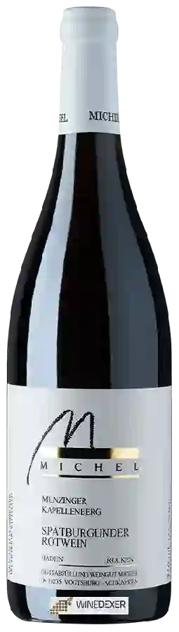 Weingut Michel - Munzinger Kapellenberg Spätburgunder Trocken