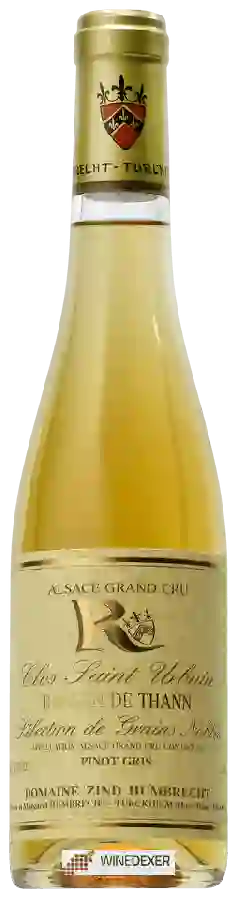 Domaine Zind Humbrecht - Pinot Gris Alsace Grand Cru Rangen de Thann Clos Saint Urbain Sélection Grains Nobles