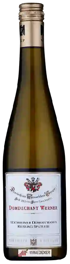 Winery Domdechant Werner - Hochheimer Domdechaney Riesling Spätlese Winery Domdechant Werner - Hochheimer Domdechaney Riesling Spätlese