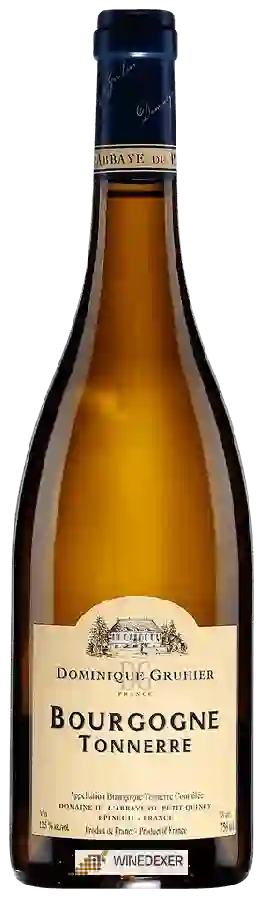 Winery Dominique Gruhier - Domaine de L'Abbaye du Petit Quincy Bourgogne Tonnerre