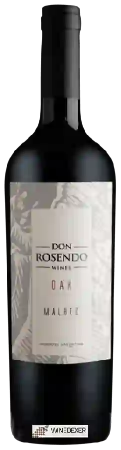 Bodega Don Rosendo - Oak Malbec Bodega Don Rosendo - Oak Malbec