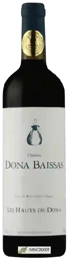 Château Dona Baissas - Les Hauts de Dona Côtes du Roussillon Villages Château Dona Baissas - Les Hauts de Dona Côtes du Roussillon Villages