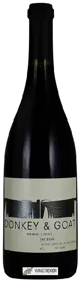 Winery Donkey & Goat - The Bear Red Winery Donkey & Goat - The Bear Red
