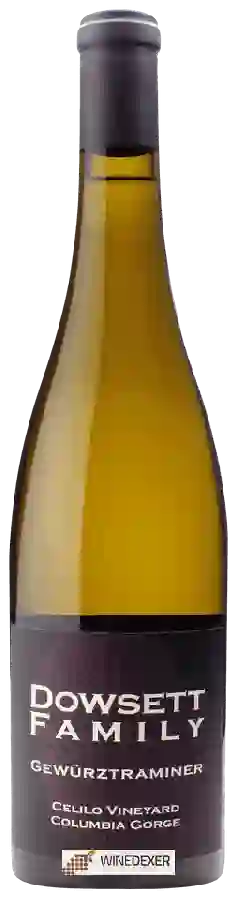 Winery Dowsett Family - Celilo Vineyard Gewürztraminer Winery Dowsett Family - Celilo Vineyard Gewürztraminer