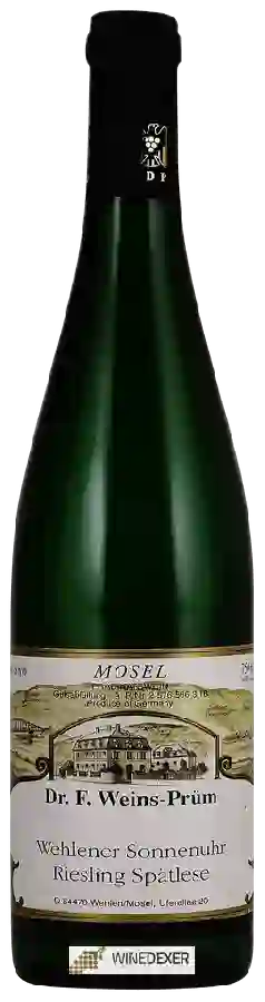Winery Dr. F. Weins-Prüm - Wehlener Sonnenuhr Riesling Spätlese Winery Dr. F. Weins-Prüm - Wehlener Sonnenuhr Riesling Spätlese