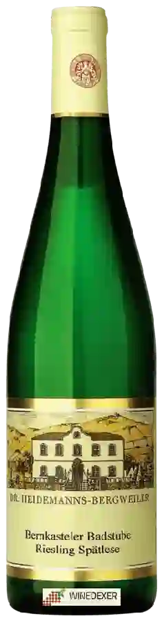 Winery Dr. Heidemanns Bergweiler - Bernkasteler Badstube Riesling Spätlese
