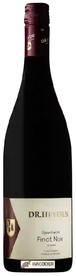 Winery Dr. Heyden - Oppenheimer Pinot Noir Winery Dr. Heyden - Oppenheimer Pinot Noir