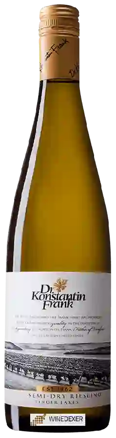 Winery Dr. Konstantin Frank - Riesling Semi Dry Winery Dr. Konstantin Frank - Riesling Semi Dry