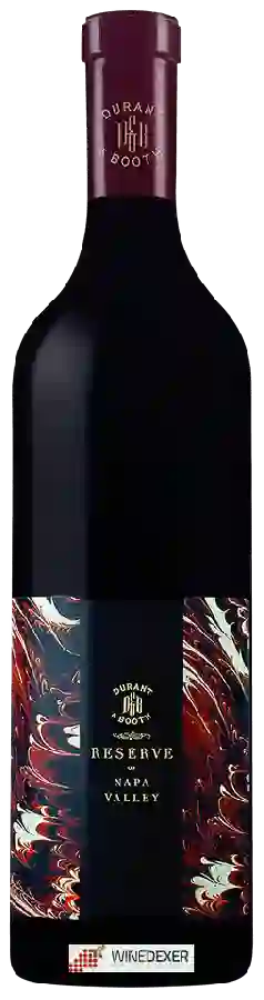 Winery Durant & Booth - Red Reserve Of Napa Valley Winery Durant & Booth - Red Reserve Of Napa Valley