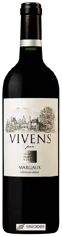 Château Durfort-Vivens - Vivens par Chateau Durfort-Vivens Margaux Château Durfort-Vivens - Vivens par Chateau Durfort-Vivens Margaux