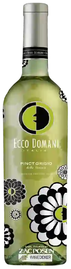 Winery Ecco Domani - Zac Posen Label Pinot Grigio Winery Ecco Domani - Zac Posen Label Pinot Grigio