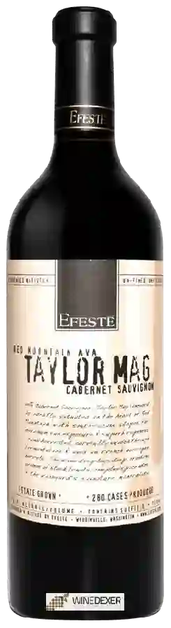 Winery Efestē - Taylor Mag Cabernet Sauvignon
