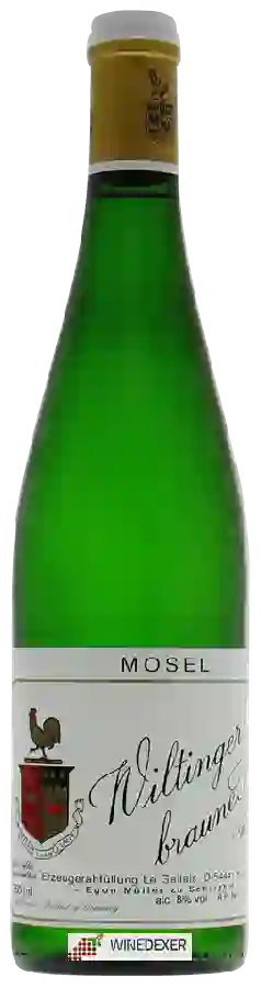 Winery Egon Müller - Scharzhof - Riesling 'Le Gallais' Wiltinger Braune Kupp Auslese Winery Egon Müller - Scharzhof - Riesling 'Le Gallais' Wiltinger Braune Kupp Auslese