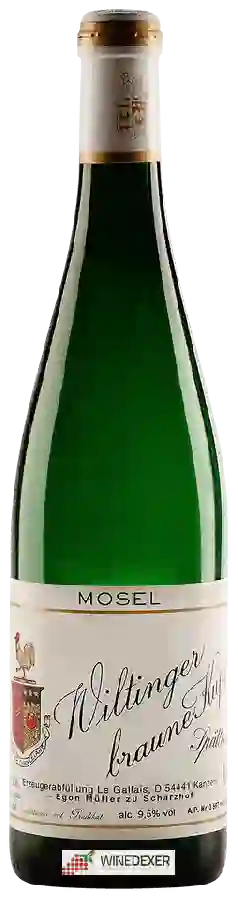 Winery Egon Müller - Scharzhof - Riesling 'Le Gallais' Wiltinger Braune Kupp Spätlese